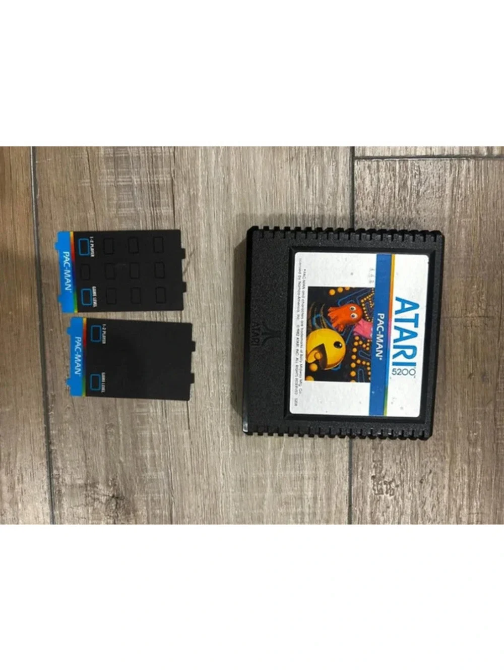 Atari 5200 Games Lot Overlays Pac-Man Galaxian Defender Centipede Super Breakout